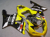 Suzuki GSXR750 2000-2003 Injection ABS Fairing - Factory Style - Black Yellow - MFS7065